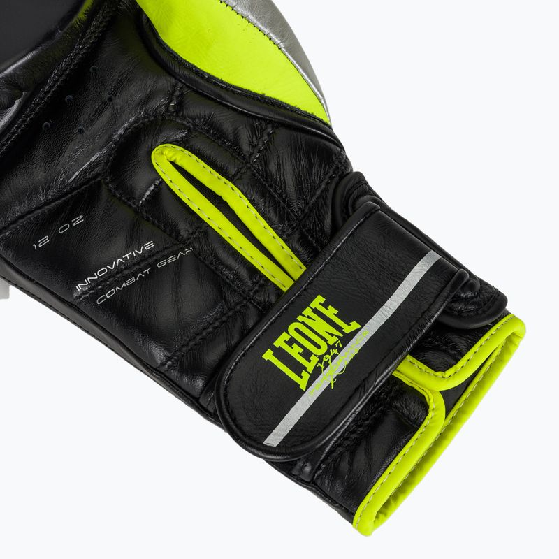 Guantoni da boxe LEONE 1947 Revo Performance nero fluo 6