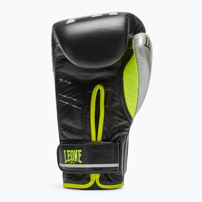 Guantoni da boxe LEONE 1947 Revo Performance nero fluo 3