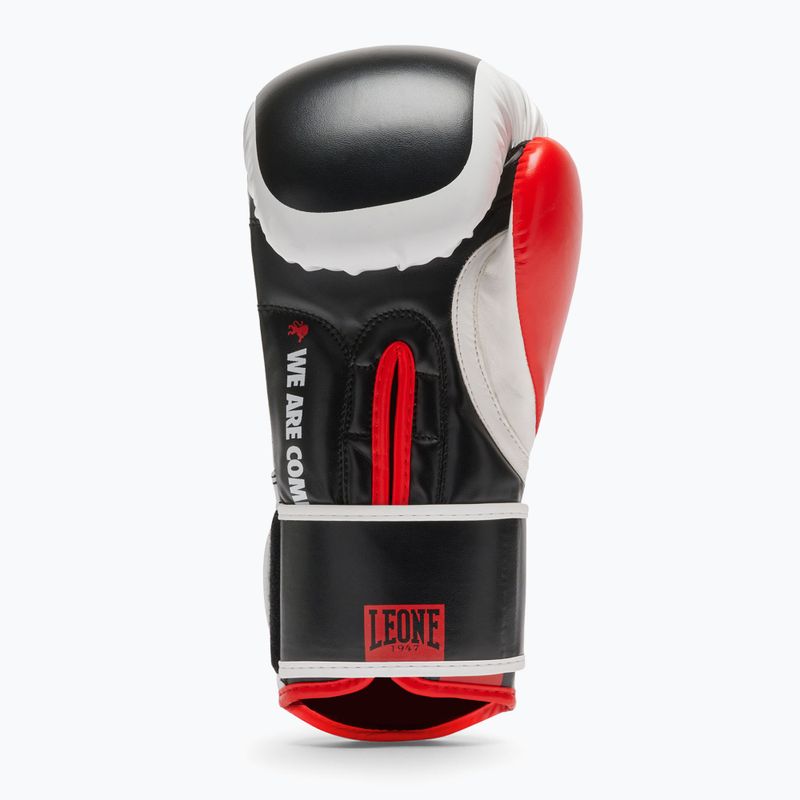 LEONE 1947 Logo Wacs Guanti da boxe nero/nero 8
