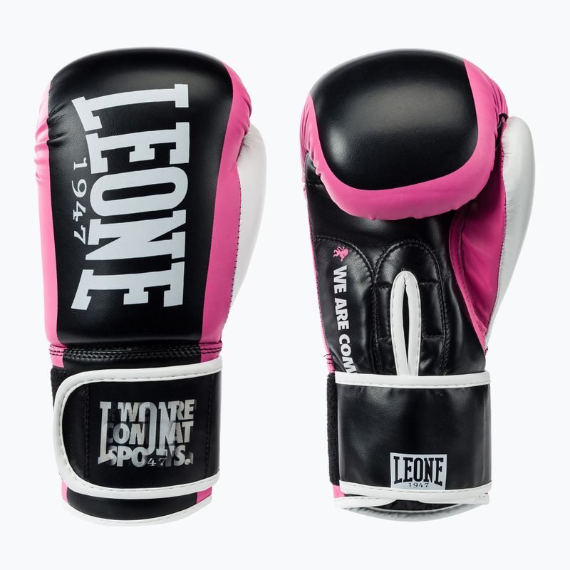 LEONE 1947 Logo Wacs Guantoni da boxe fucsia 3