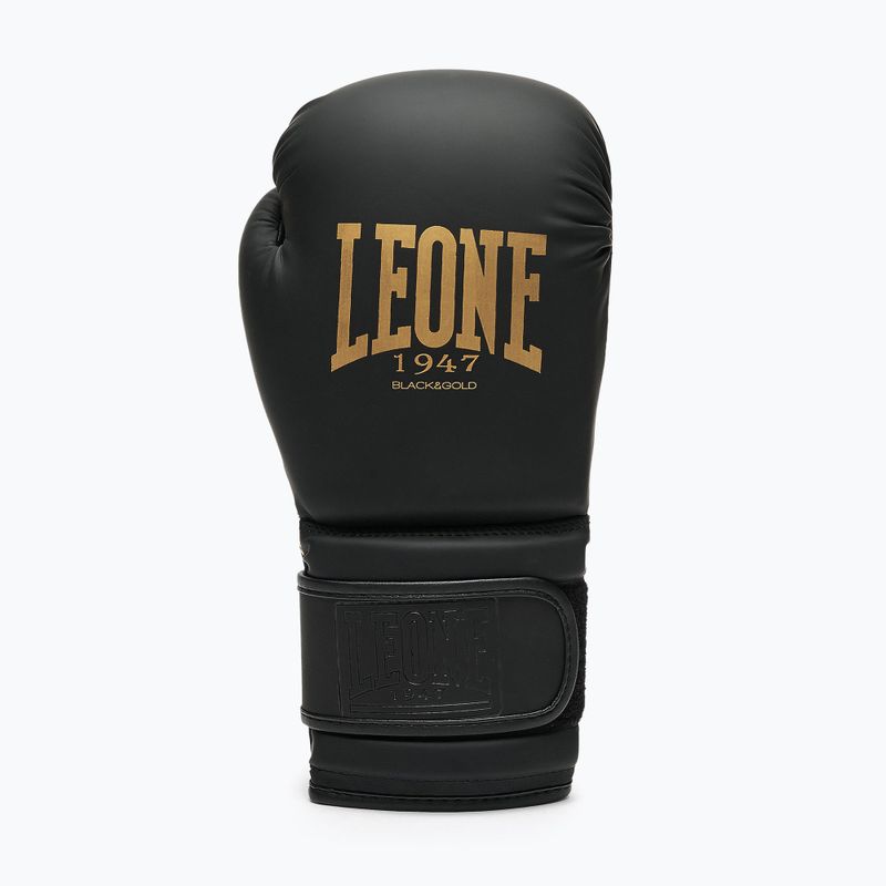 Guantoni da boxe LEONE 1947 Idol black/gold 3