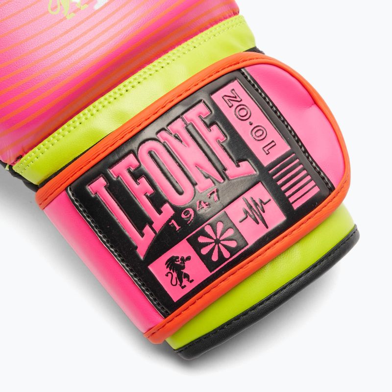 Guanti da boxe LEONE 1947 Waves rosa 7