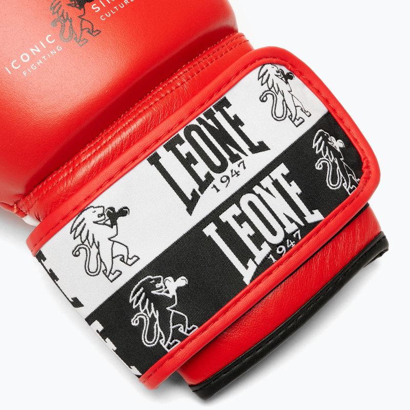 Guantoni da boxe LEONE 1947 Rosso iconico 7