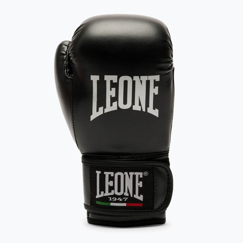 Guanti da boxe per bambini LEONE 1947 Thunder Jr nero 2