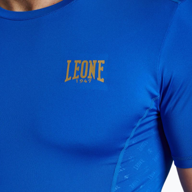 Rashguard uomo LEONE 1947 Compresion blu 4