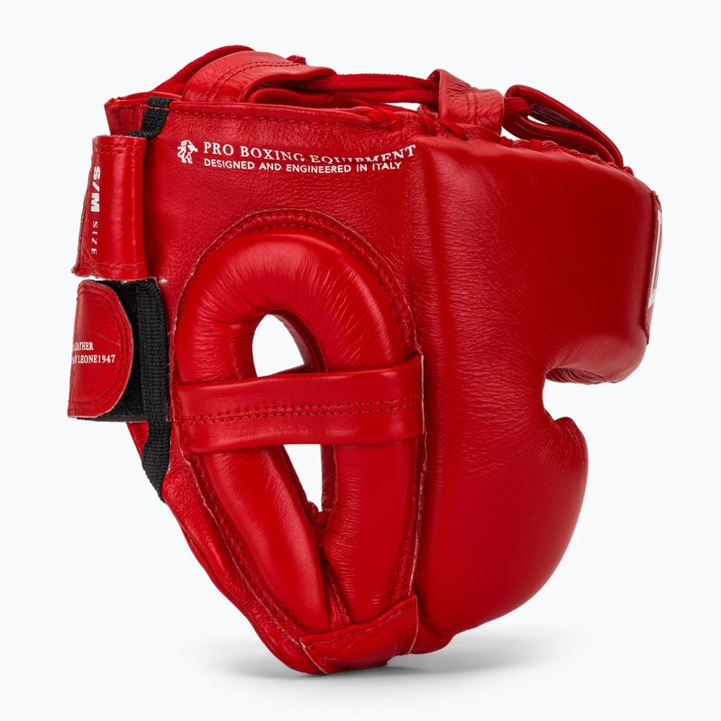 Casco da boxe LEONE 1947 Il più grande rosso 2