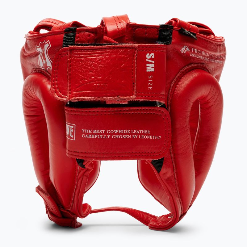 Casco da boxe LEONE 1947 Il più grande rosso 4