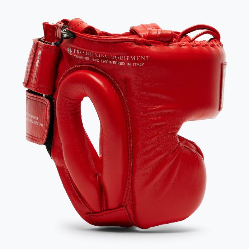 Casco da boxe LEONE 1947 Il più grande rosso 5