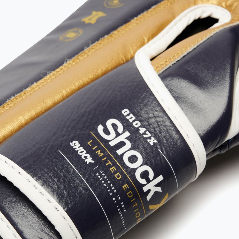 Guantoni da boxe LEONE 1947 Shock X blue 9