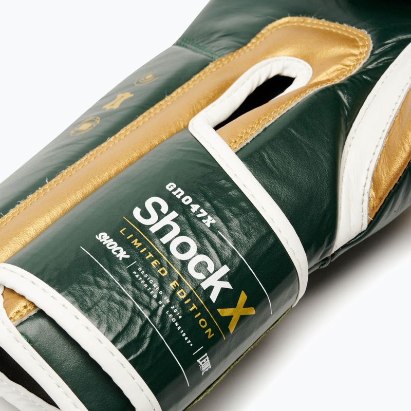 Guantoni da boxe LEONE 1947 Shock X green 9
