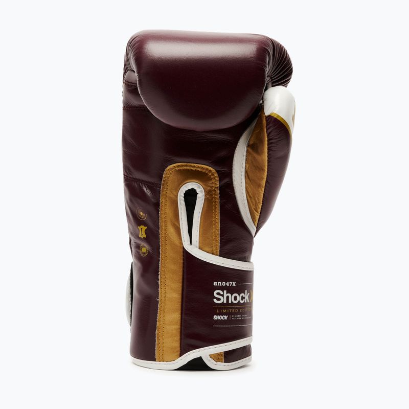 Guantoni da boxe LEONE 1947 Shock X burgundy 4