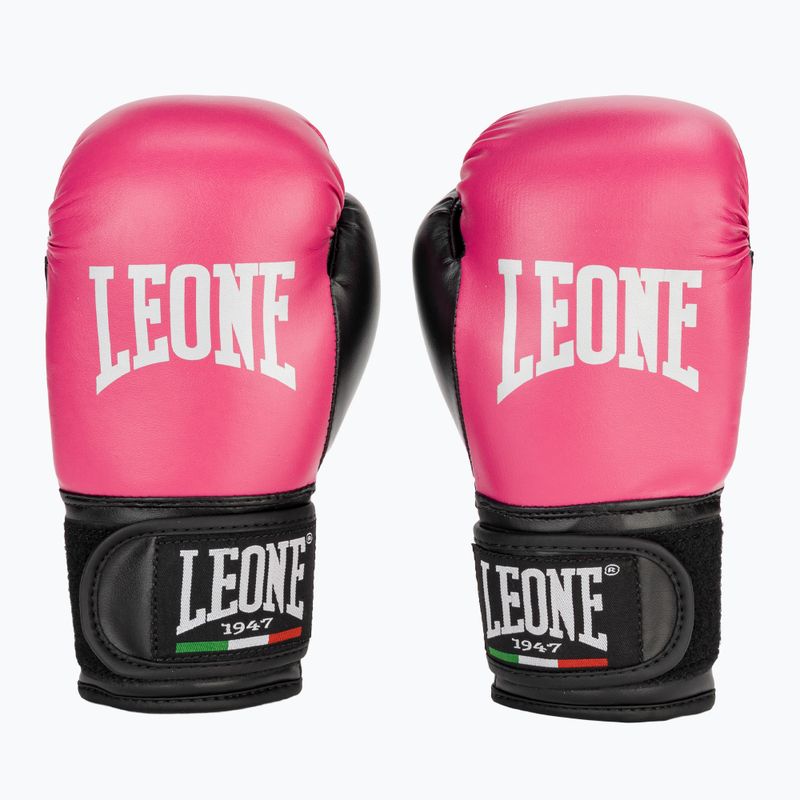 Guanti da boxe per bambini LEONE 1947 Thunder Jr fucsia 2