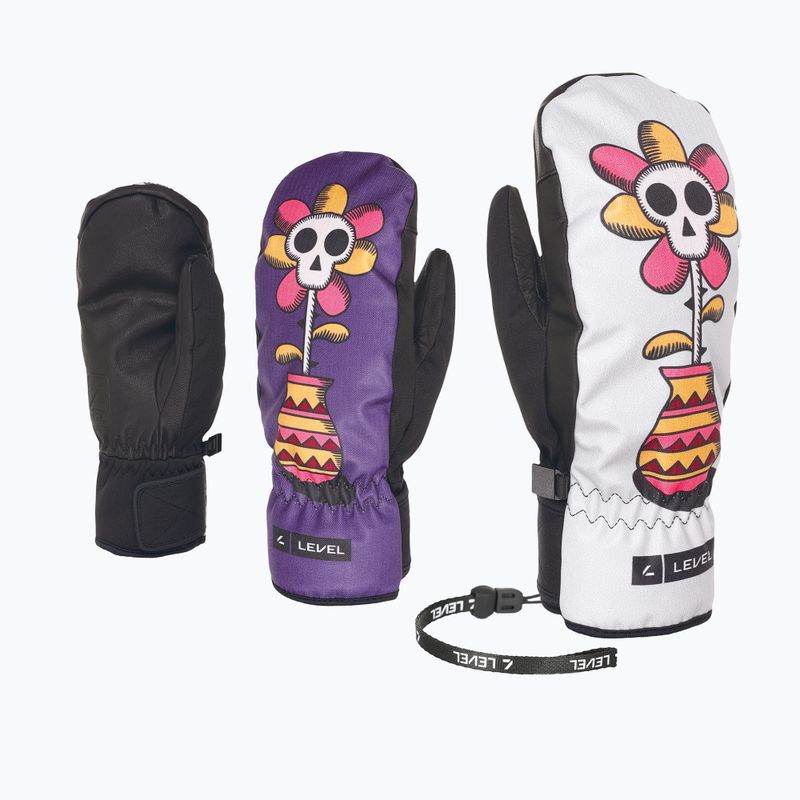 Guanti da snowboard Level Vertigo Pro Mitt purple 2
