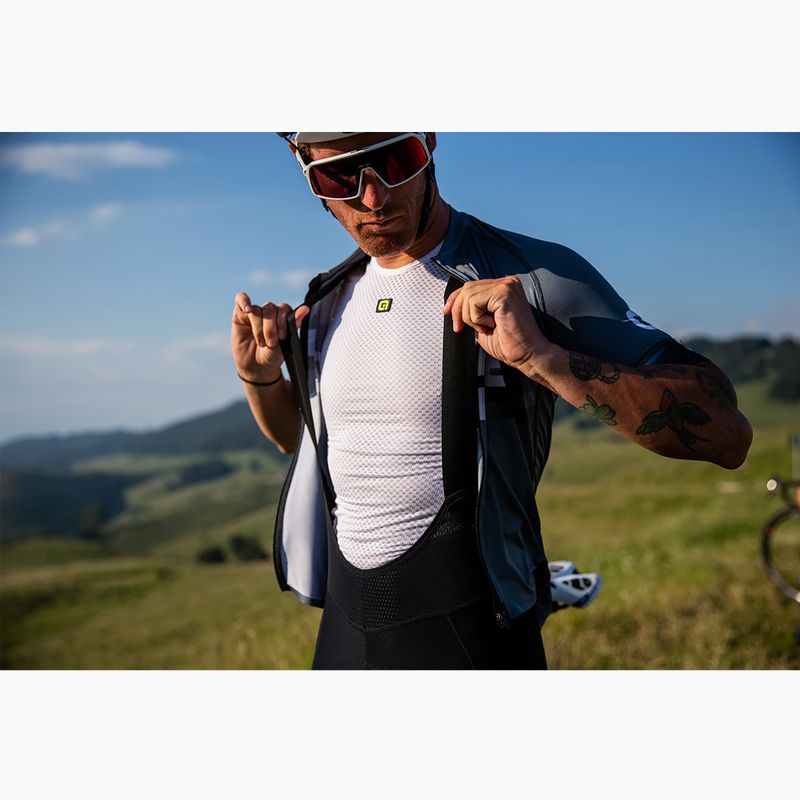 Maglia ciclismo uomo Alé Velo Active bianco 3