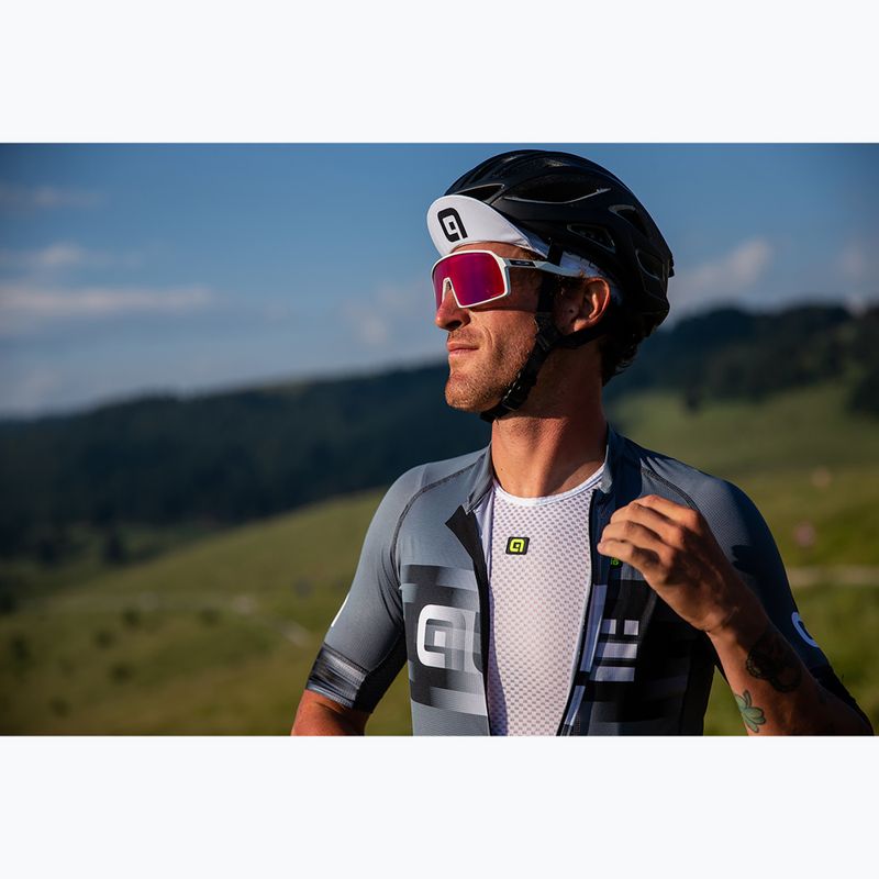 Maglia ciclismo uomo Alé Velo Active bianco 4