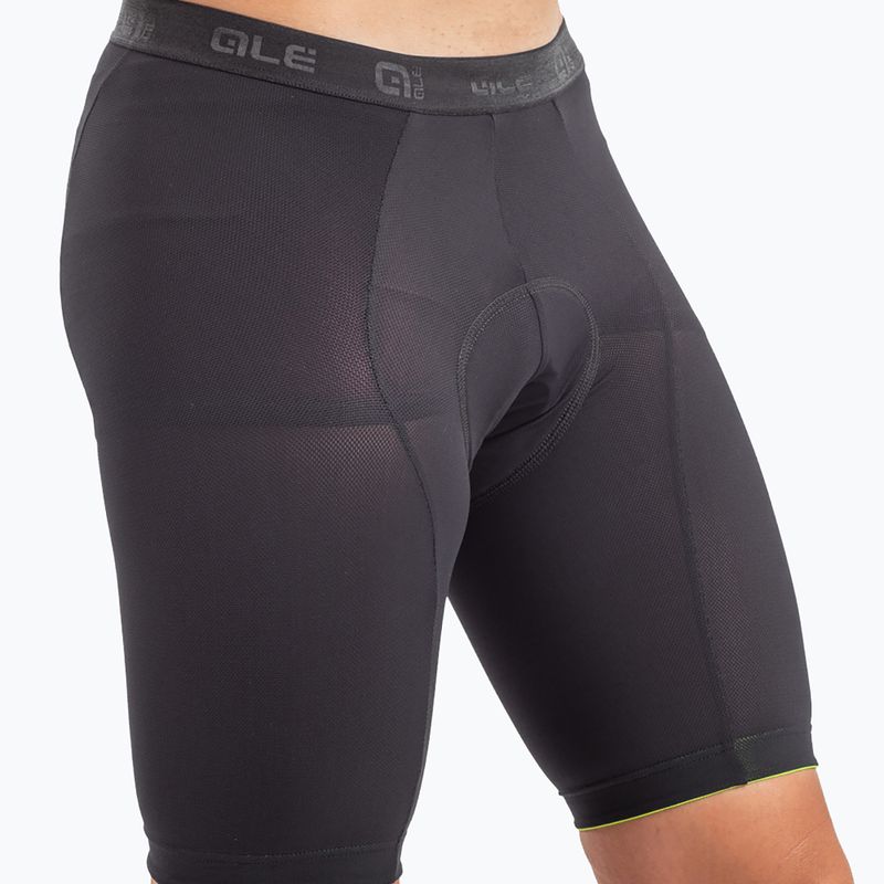 Pantaloncini da bici Alé Enduro Padded Liner da uomo, nero 3