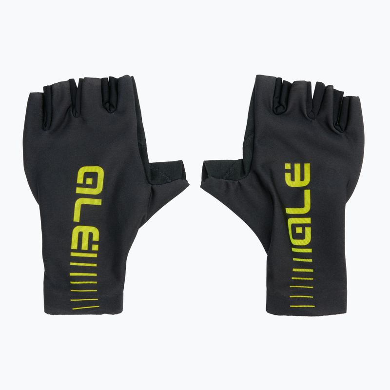 Guanti da ciclismo Alé Sun Select bianco/nero 2