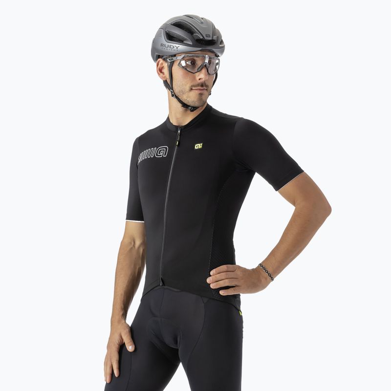 Maglia ciclismo Alé Maglia MC Color Block uomo nero
