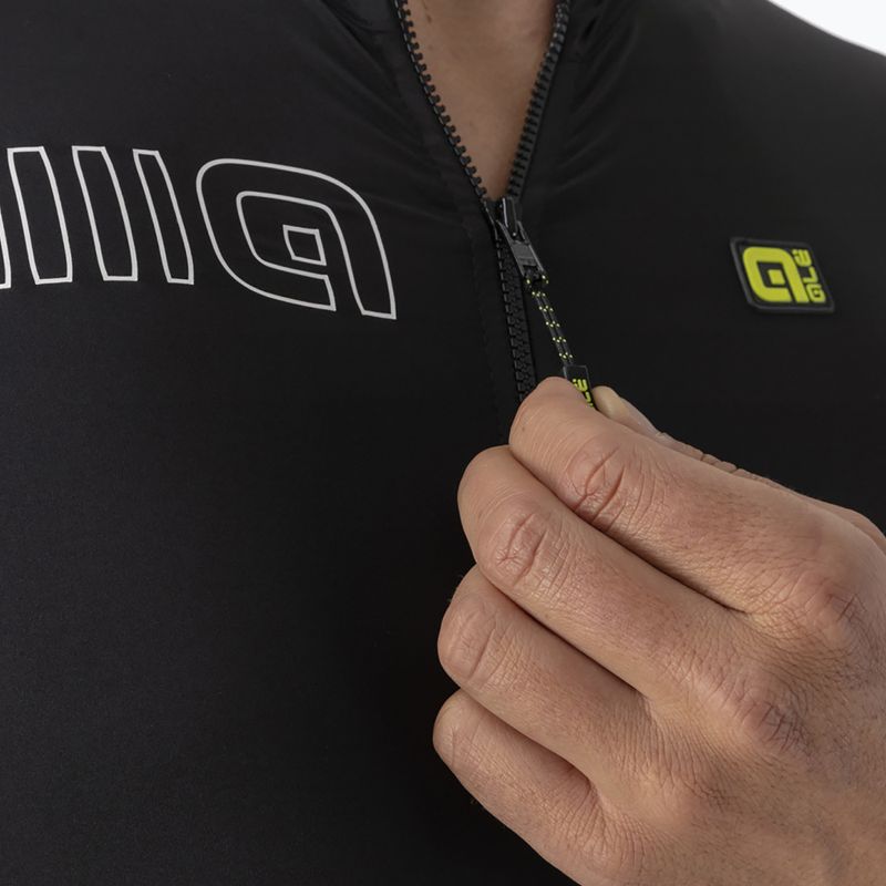 Maglia ciclismo Alé Maglia MC Color Block uomo nero 4