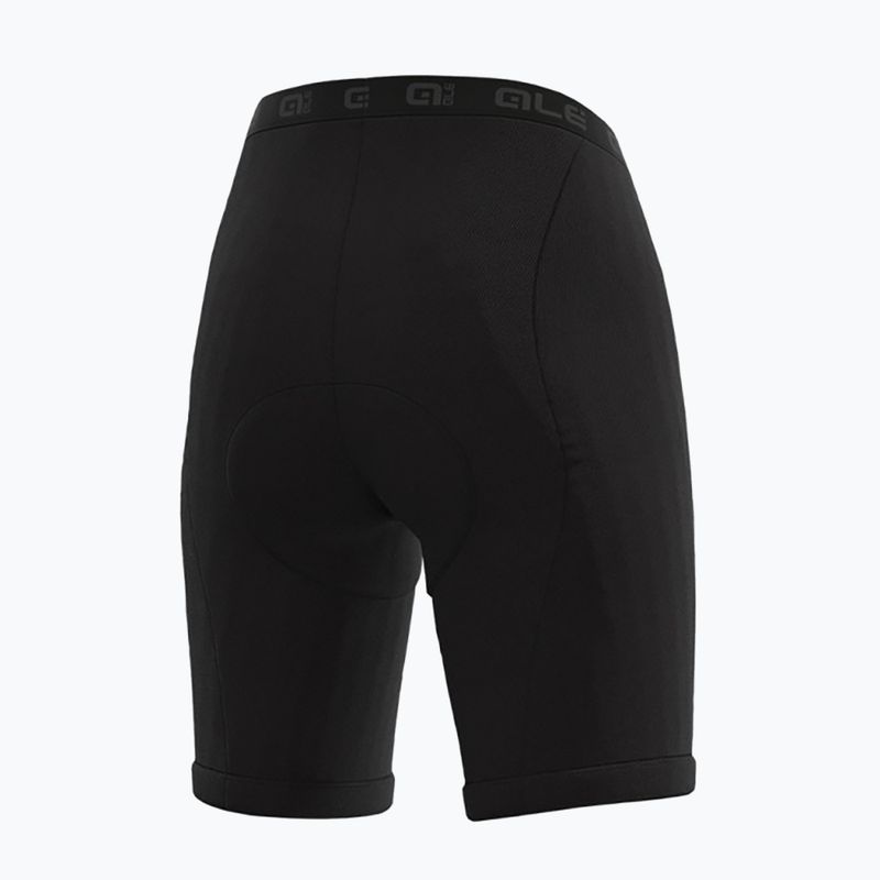 Pantaloncini da ciclismo da donna Alé Enduro Padded Liner nero 2