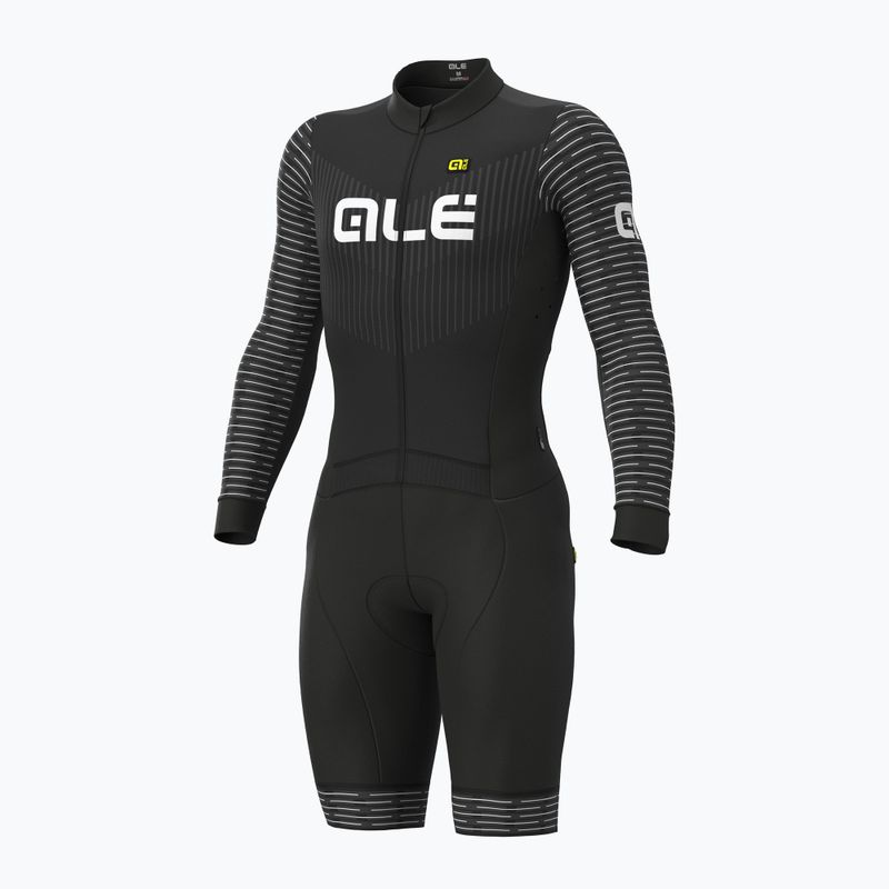 Tuta da ciclismo da uomo Alé Fuga nero bianco nero/bianco
