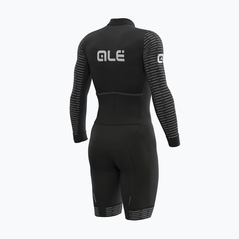 Tuta da ciclismo da uomo Alé Fuga nero bianco nero/bianco 2