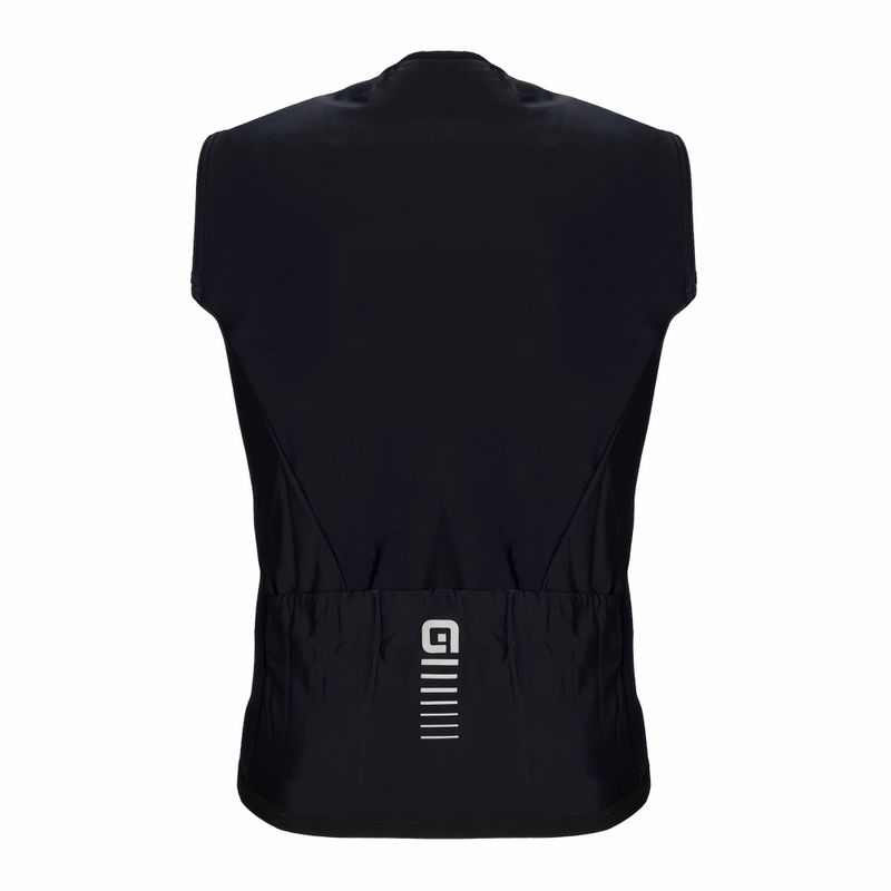 Gilet da ciclismo Alé Thermo nero/nero da uomo 2
