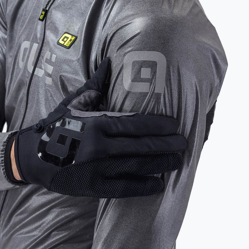 Giacca da ciclismo da uomo Alé Black Reflective nero/nero 3