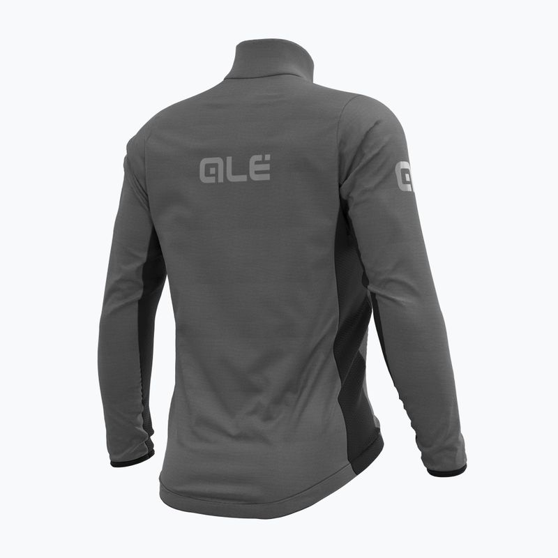Giacca da ciclismo da uomo Alé Black Reflective nero/nero 6
