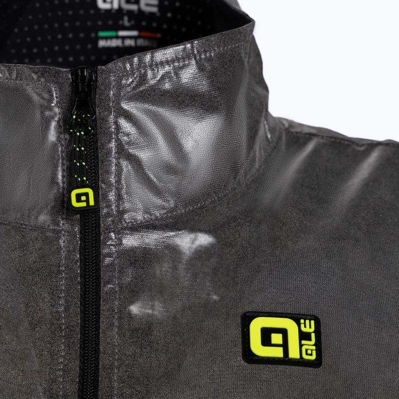 Gilet da ciclismo Alé Black Reflective nero/nero da uomo 8