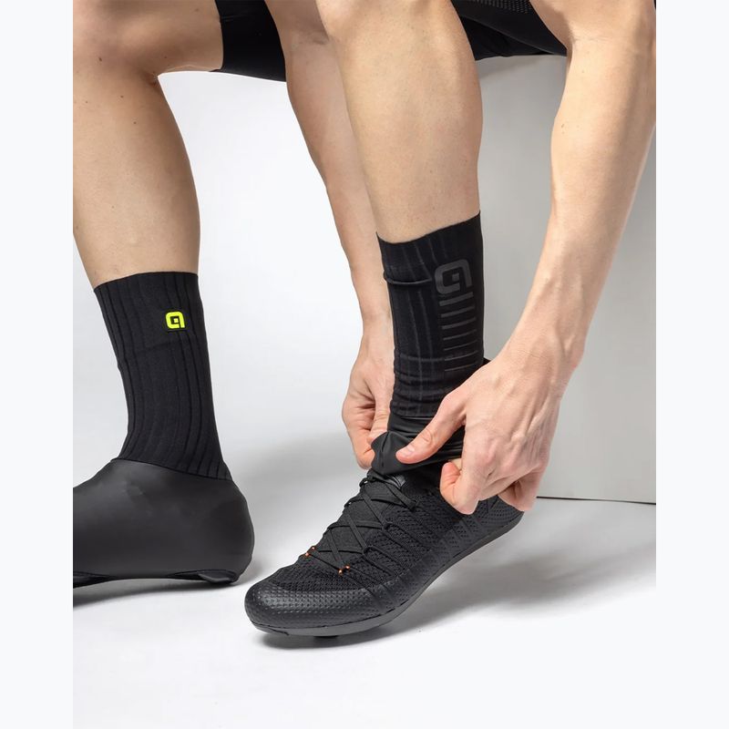 Protezioni per scarpe da ciclismo nere Alé Whizzy Winter 3