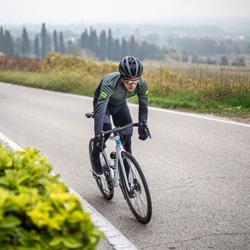 Felpa ciclismo uomo Alé Bullet nero grigio nero/grigio 8