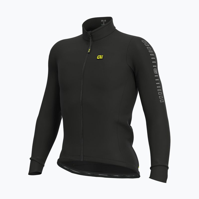 Felpa da ciclismo da uomo Alé Fondo nero/nero 5
