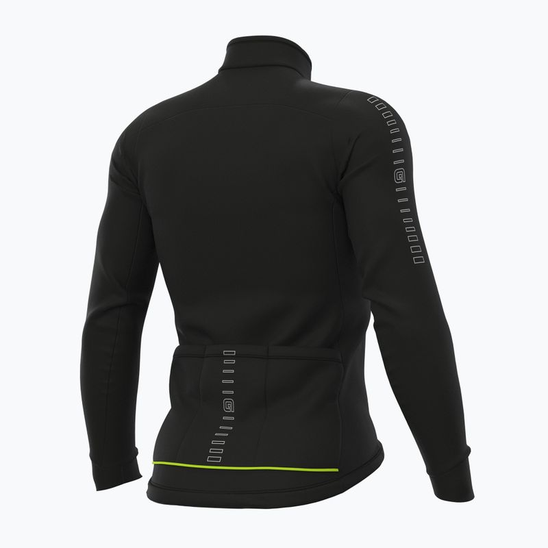Felpa da ciclismo da uomo Alé Fondo nero/nero 6