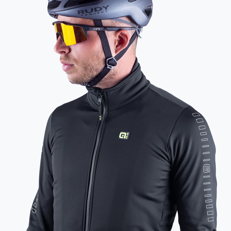Giacca da ciclismo da uomo Alé Fondo nero/nero 4