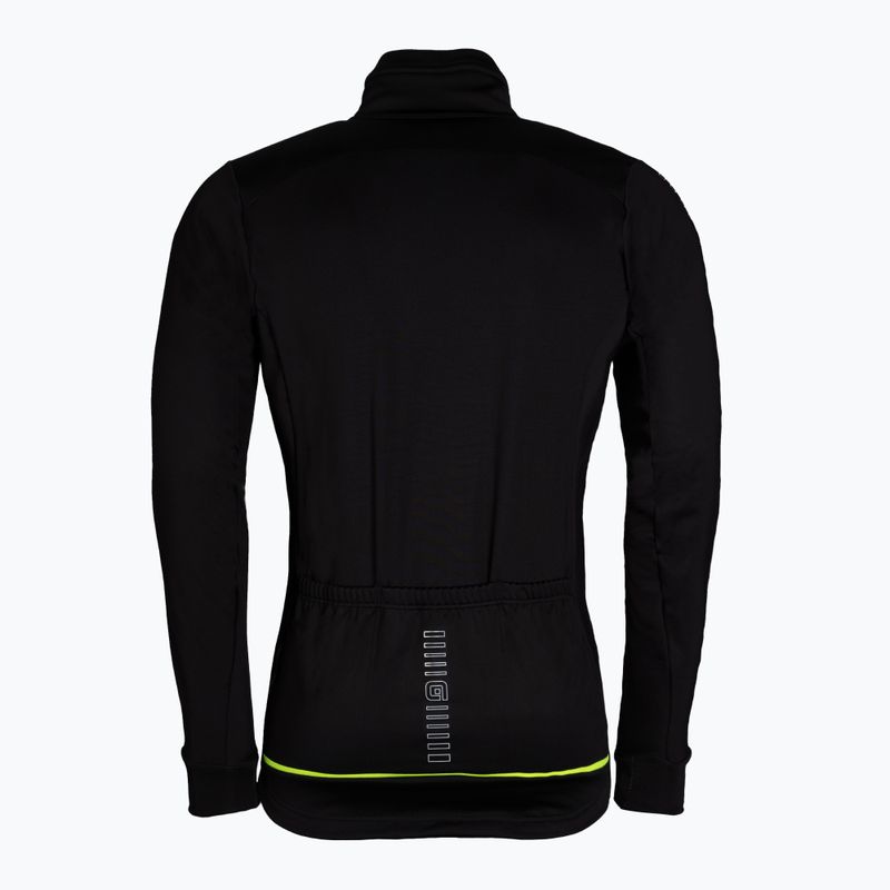 Giacca da ciclismo da uomo Alé Fondo nero/nero 7