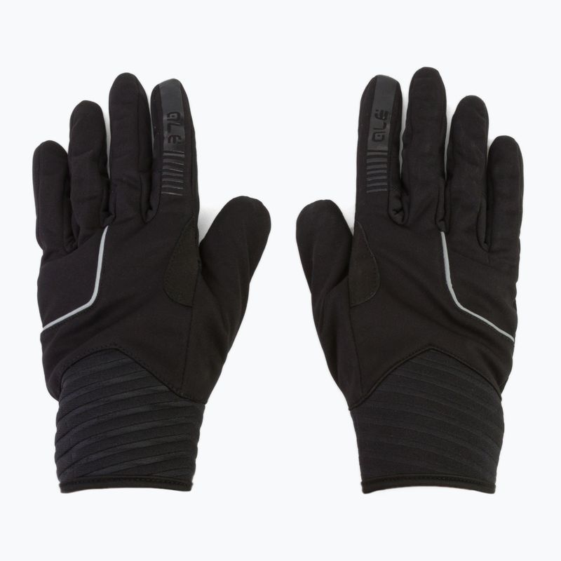 Guanti da bici Alé Windprotection nero/nero 3