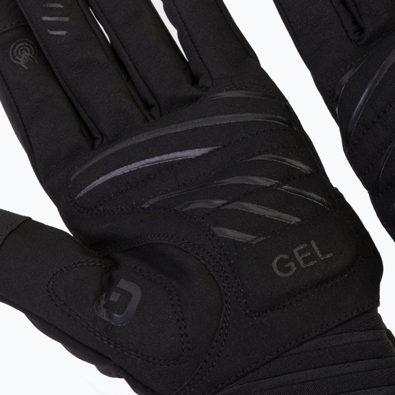 Guanti da bici Alé Windprotection nero/nero 4