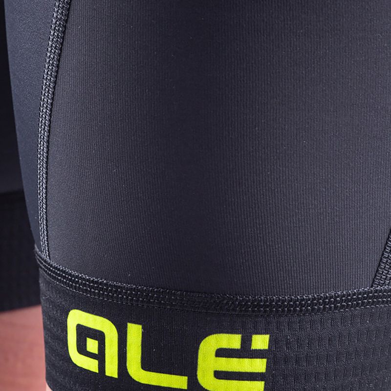 Tuta da triathlon da uomo Alé Stars giallo fluo/nero 7