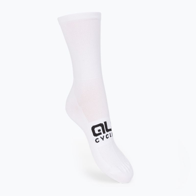 Calze da bici Alé Brrr 16 cm Bianco chiaro