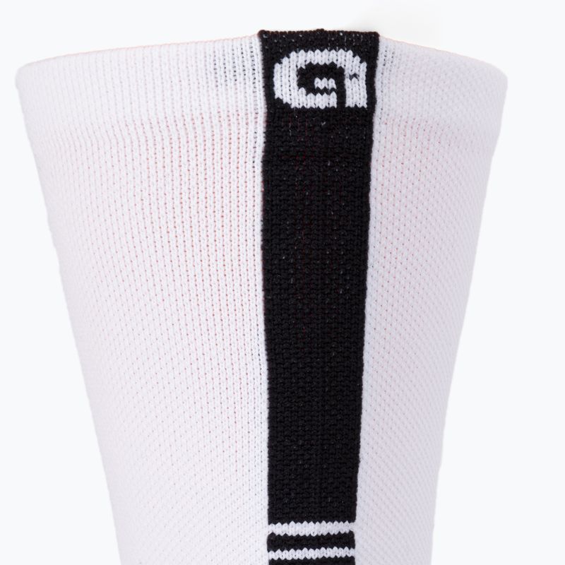 Calze da bici Alé Brrr 16 cm Bianco chiaro 4