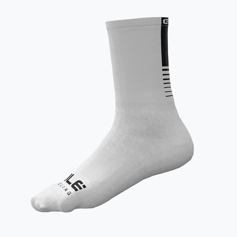Calze da bici Alé Brrr 16 cm Bianco chiaro 5
