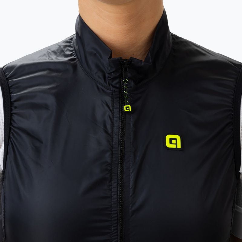 Gilet da ciclismo da donna Alé Vento 2.0 nero 3