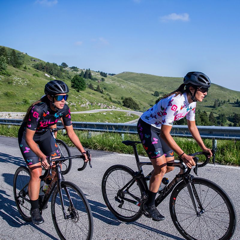 Maglia ciclismo donna Alé Maglia Donna MC Butterfly nero 9
