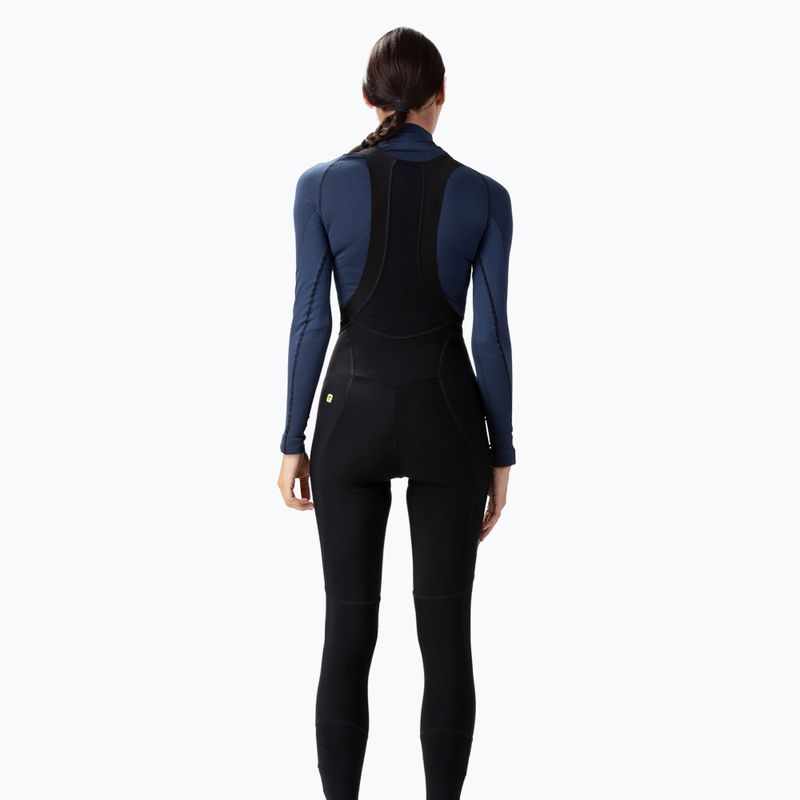 Pantaloni ciclismo donna Alé Blizzard nero/nero 2