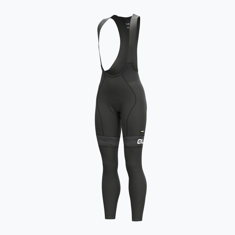 Pantaloni ciclismo donna Alé Mild nero bianco/bianco nero 7