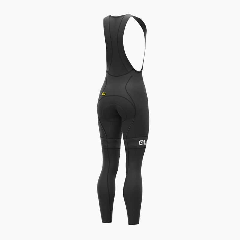 Pantaloni ciclismo donna Alé Mild nero bianco/bianco nero 8