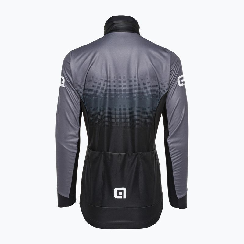 Giacca da ciclismo donna Alé Gradient grigio nero/grigio nero 6