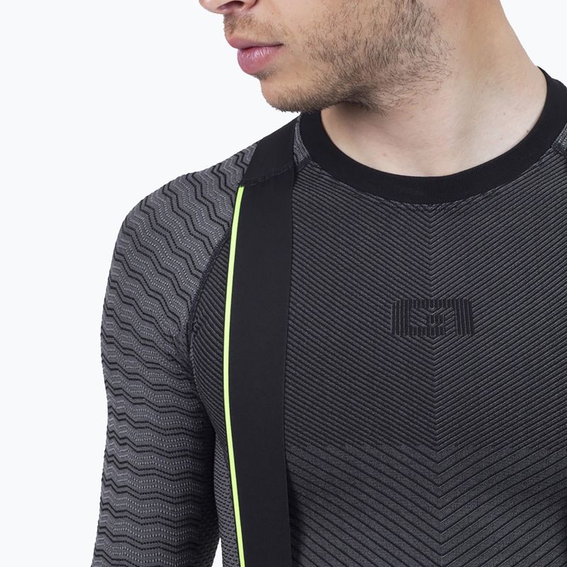 Pantaloni da ciclismo da uomo Alé Clima Warm nero/nero 3