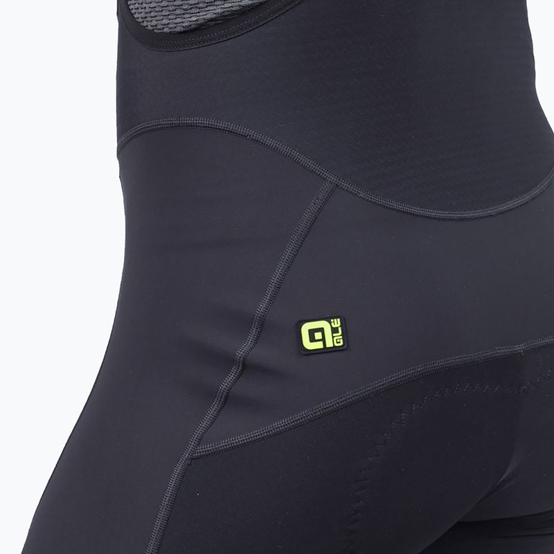 Pantaloni da ciclismo da uomo Alé Clima Warm nero/nero 5
